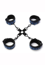 Load image into Gallery viewer, WhipSmart Deluxe Hogtie - Black/Blue