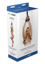 Load image into Gallery viewer, WhipSmart Diamond Over The Door Cuffs - Blue