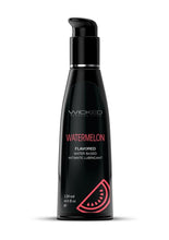 Load image into Gallery viewer, Wicked Aqua Water Based Flavored Lubricant Watermelon - 4oz
