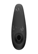 Load image into Gallery viewer, Womanizer Marilyn Monroe Special Edition Rechargeable Clitoral Stimulator - Black/Black Marble