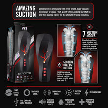 Load image into Gallery viewer, M For Men Storm Rechargeable Masturbator