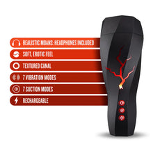 Load image into Gallery viewer, M For Men Storm Rechargeable Masturbator