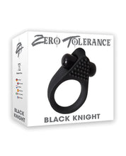 Load image into Gallery viewer, Zero Tolerance Black Knight Vibrating Cockring (Black)