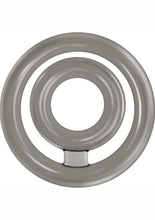 Load image into Gallery viewer, Zero Tolerance Bullseye Double Loop Cock Ring with Ball Strap - Smoke