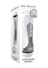 Load image into Gallery viewer, Zero Tolerance Stroking Buddy Rechargeable Thrusting Masturbator - White