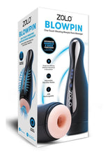 Load image into Gallery viewer, ZOLO Blowpin Rechargeable Masturbator - Black