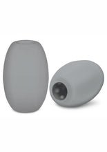 Load image into Gallery viewer, ZOLO Squeezable Mini Bubble Masturbator - Gray/Grey