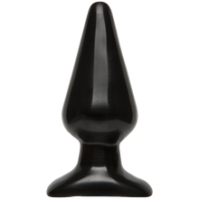 Load image into Gallery viewer, Classic Butt Plug - Smooth - Large (Black)