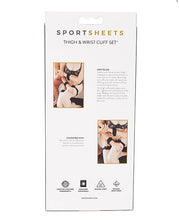 Load image into Gallery viewer, Sportsheets Thigh & Wrist Cuffs Set