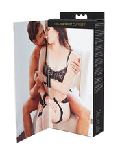 Load image into Gallery viewer, Sportsheets Thigh & Wrist Cuffs Set