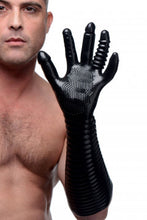 Load image into Gallery viewer, Pleasure Fister Textured Fisting Glove (Black)