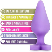 Load image into Gallery viewer, Candy Heart Plug - Do Me Now (Purple)