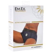 Load image into Gallery viewer, EmEx Fit Harness Boxer Brief - Small (Navy)