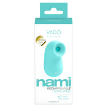 Load image into Gallery viewer, VeDO Nami Rechargeable Sonic Vibrator (Turquoise)