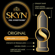 Load image into Gallery viewer, Lifestyles SKYN Original Condoms - 12 Pack