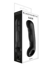 Load image into Gallery viewer, ElectraStim Noir Ovid Electro G-Spot Dildo