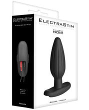 Load image into Gallery viewer, ElectraStim - Rocker Butt Plug - Medium (Black)