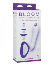 Load image into Gallery viewer, Bloom Body Pump Automatic Rechargeable Vibe (Purple/White)