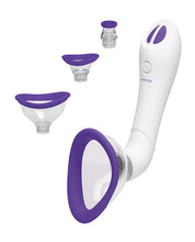 Load image into Gallery viewer, Bloom Body Pump Automatic Rechargeable Vibe (Purple/White)