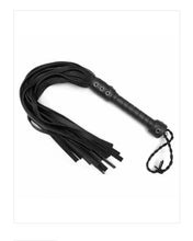 Load image into Gallery viewer, Bare Leatherworks - Full Cow Flogger (Black)