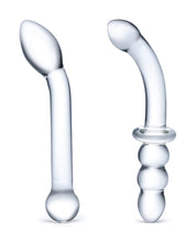Load image into Gallery viewer, Gläs 2 pc G-Spot Pleasure Set (Clear)