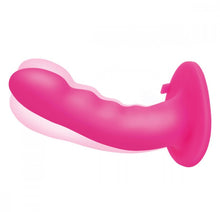 Load image into Gallery viewer, Pegasus Curved Ripple Peg & Harness Set - 6 inch (Pink)