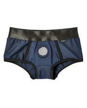 Load image into Gallery viewer, EmEx Fit Harness Boxer Brief - Small (Navy)