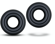 Load image into Gallery viewer, Stay Hard Donut Rings Oversized - 2 Pack (Black)