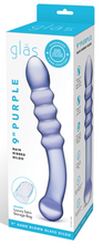 Load image into Gallery viewer, Gläs Purple Rain Dildo