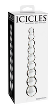 Load image into Gallery viewer, Icicles No 2 Glass Dildo (Clear)