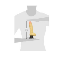 Load image into Gallery viewer, Real Feel Deluxe Dildo No.5 - 8 inch (Vanilla)