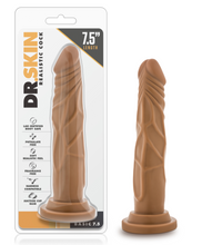 Load image into Gallery viewer, Dr. Skin Realistic Cock Basic 7.5 inch (Mocha)