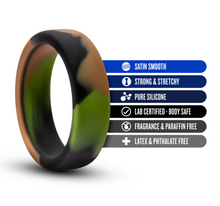Load image into Gallery viewer, Performance - Cock Ring Silicone (Green Camouflage)