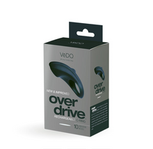 Load image into Gallery viewer, VeDo Over Drive Vibrating Cock Ring (Black)
