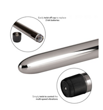 Load image into Gallery viewer, COLT Multispeed Metal Vibrator - 6.25 inch (Silver)