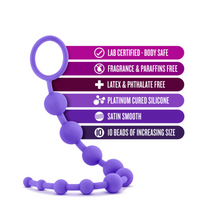 Load image into Gallery viewer, Luxe Silicone Beads 10 (Purple)