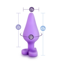 Load image into Gallery viewer, Candy Heart Plug - Fuck Me (Purple)