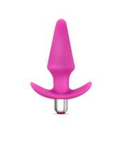Load image into Gallery viewer, Luxe Discover Vibrating Plug - 5 Inch (Pink)