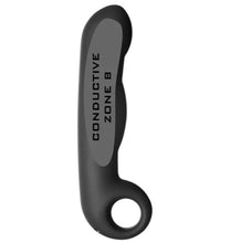 Load image into Gallery viewer, ElectraStim Noir Ovid Electro G-Spot Dildo