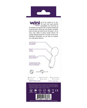 Load image into Gallery viewer, VeDo Wini Rechargeable Mini Wand (Purple)