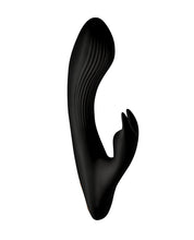 Load image into Gallery viewer, 7X Bendable Silicone Rabbit Vibrator (Black)