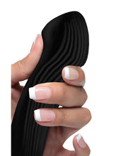 Load image into Gallery viewer, 7X Bendable Silicone Rabbit Vibrator (Black)