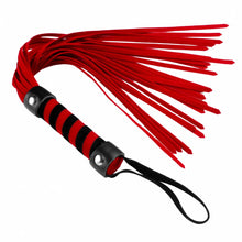 Load image into Gallery viewer, Short Suede Flogger (Red)