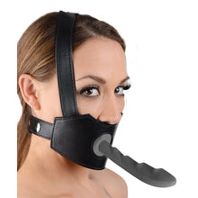 Load image into Gallery viewer, Face Fuk II Dildo Face Harness (Black)