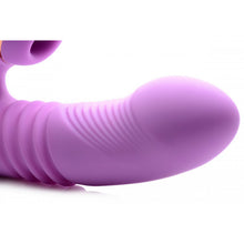 Load image into Gallery viewer, Shegasm Thrusting Suction Rabbit (Purple)