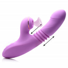 Load image into Gallery viewer, Shegasm Thrusting Suction Rabbit (Purple)