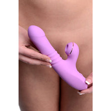 Load image into Gallery viewer, Shegasm Thrusting Suction Rabbit (Purple)