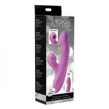 Load image into Gallery viewer, Shegasm Thrusting Suction Rabbit (Purple)