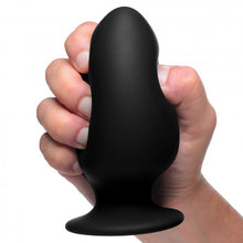 Load image into Gallery viewer, Squeezable Anal Plug - Large (Black)