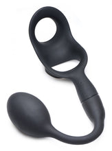 Load image into Gallery viewer, 10X P-Bomb Cock and Ball Ring with Anal Plug